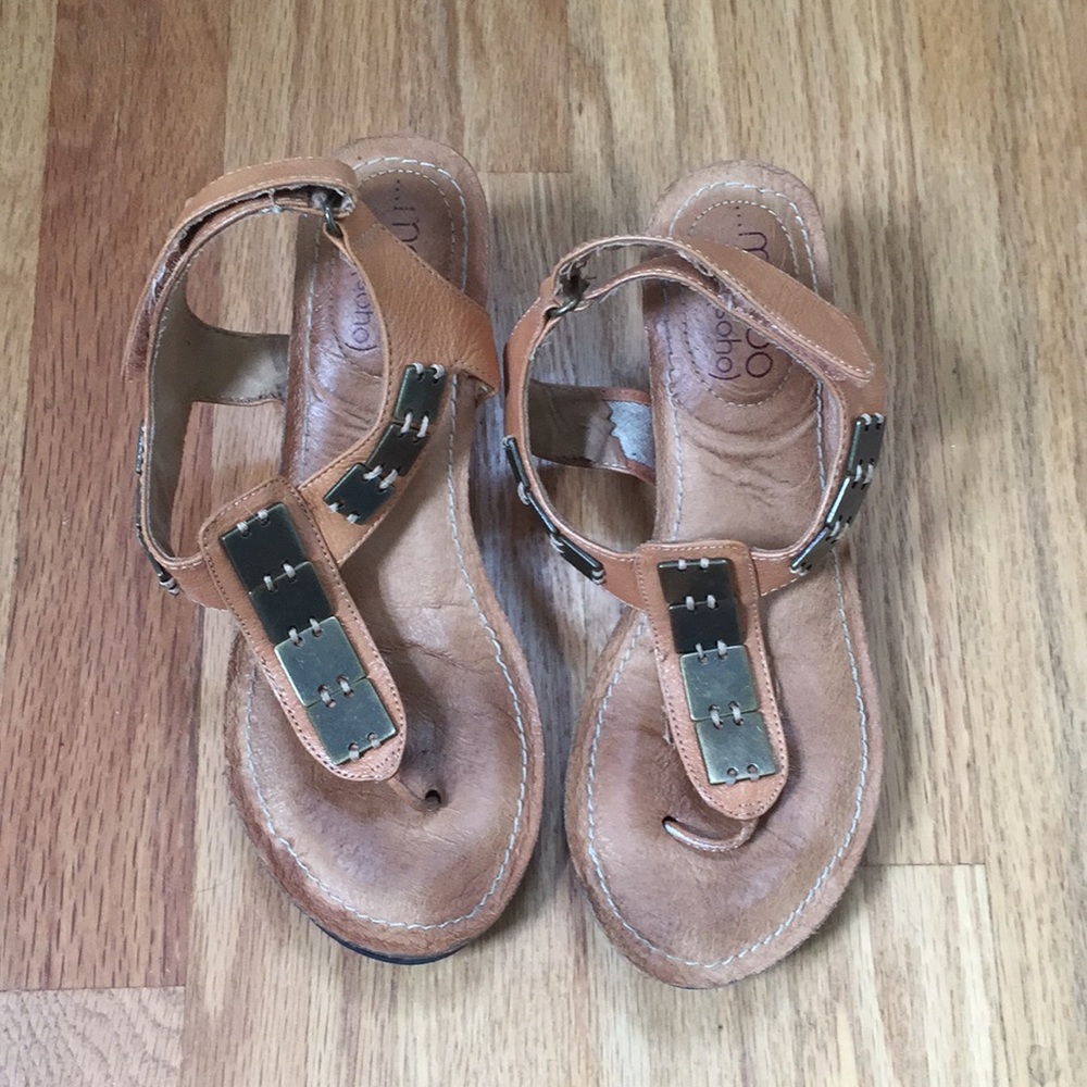 ...Me Too (soho) Wedge Thong Sandals